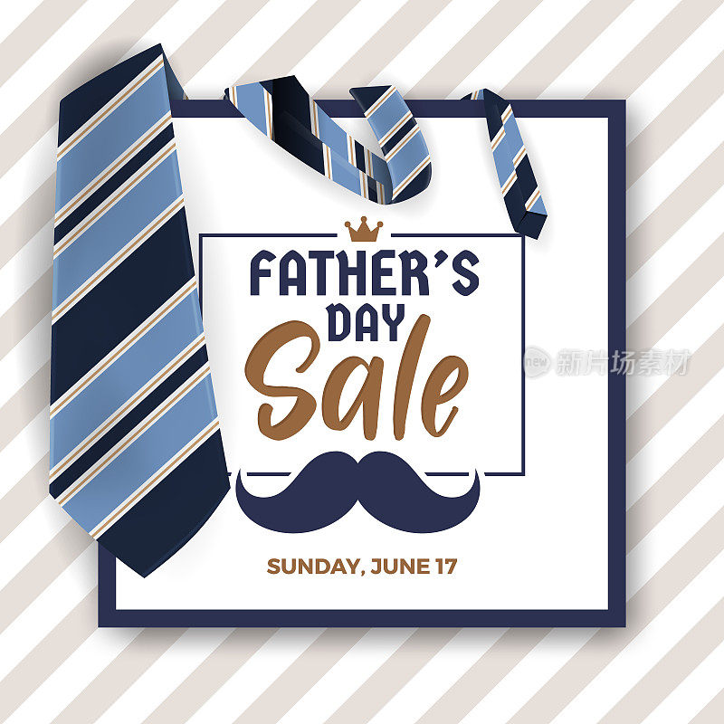 Father's Day Sale Promotion Banner